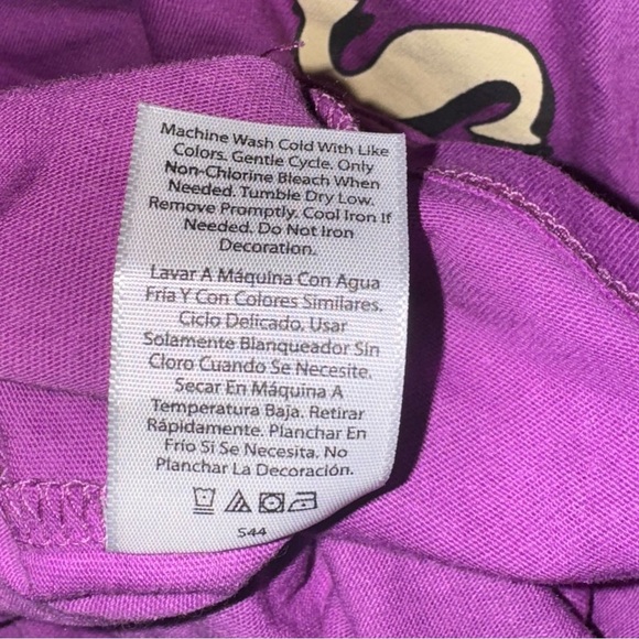 Time and Tru Women's Rolling Stones Only Rock and Roll Graphic Tee, Sizes L NWT - Picture 10 of 10